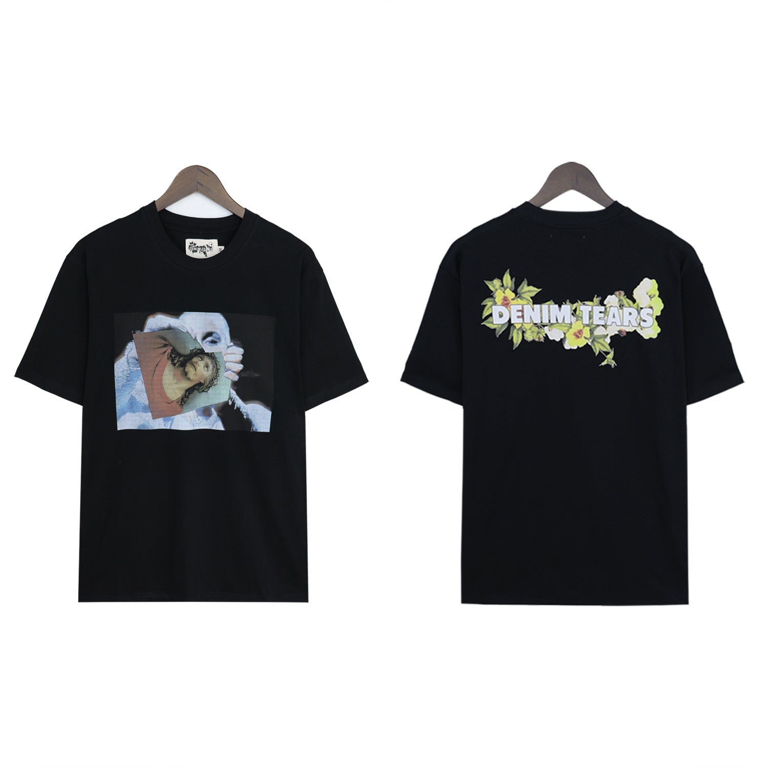 DT 'SNT' Black Tee