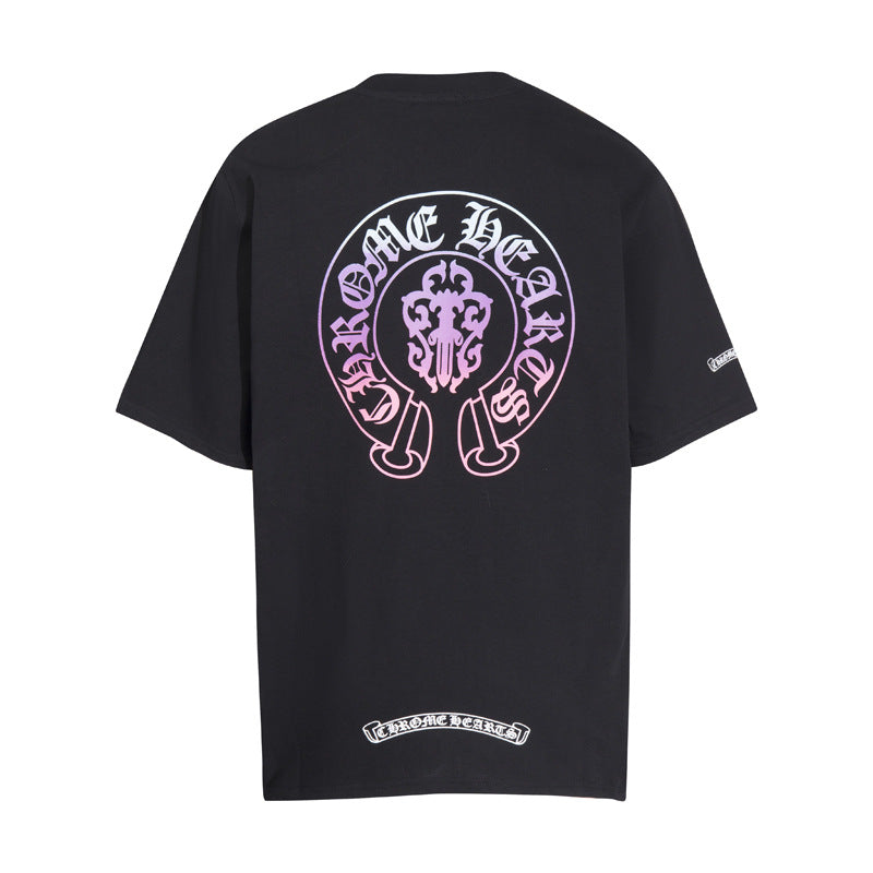 CH 'Gradient Horseshoe' Tee BLACK