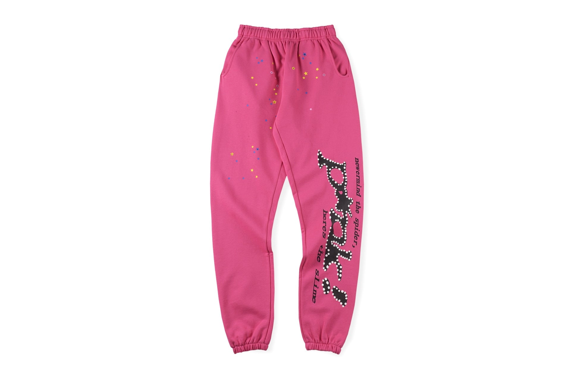 Spider Pink Sweat Sweat Pants