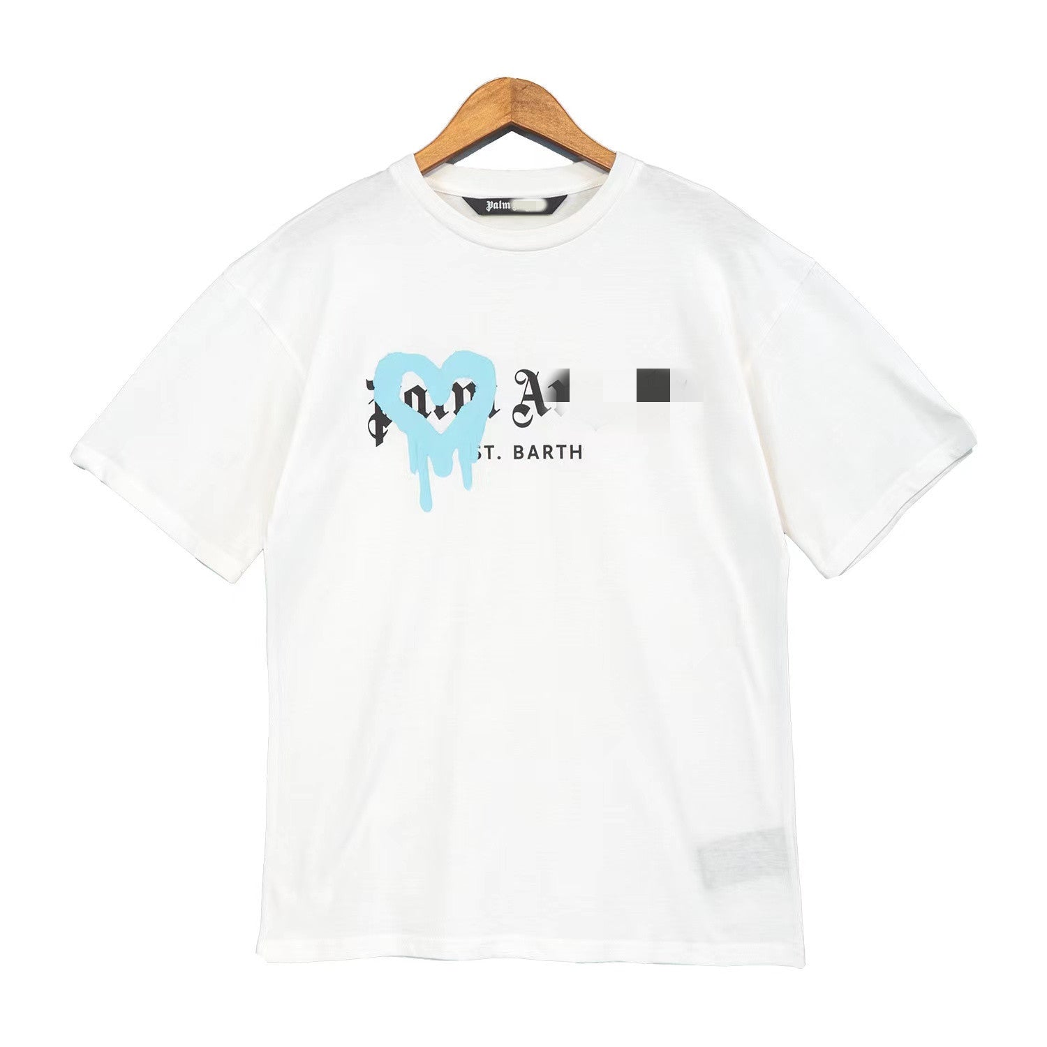 White Paln Heart Teal Not Trans