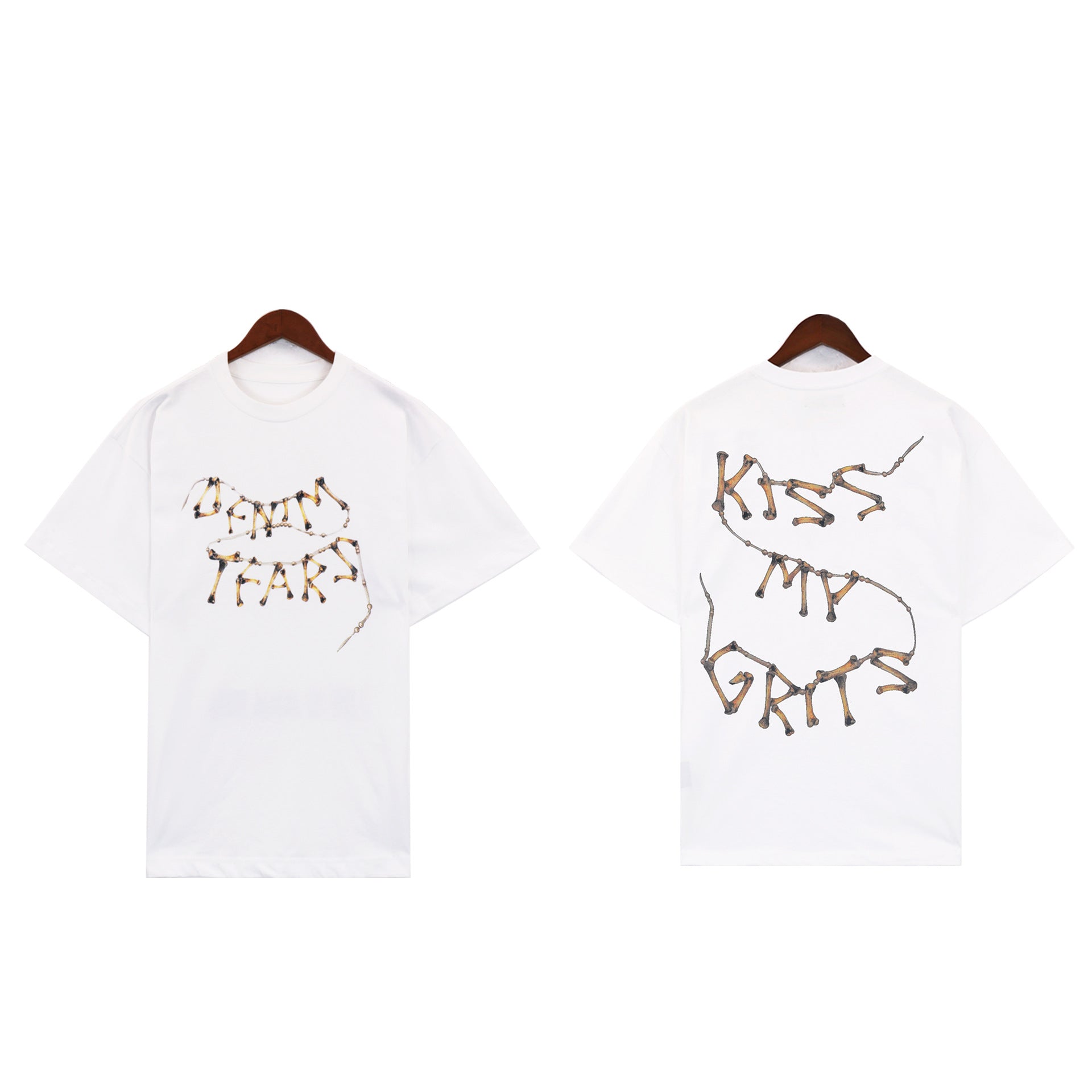 DT 'Kiss my Grits' White Tee