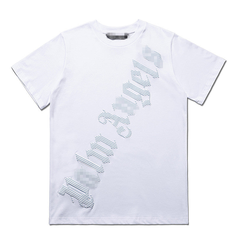 Paln Striped Sideways White