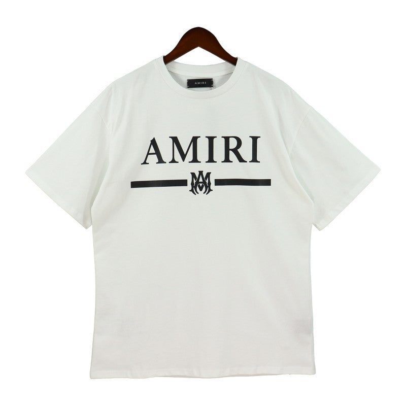 AM 'M.A Bar Logo White' Tee