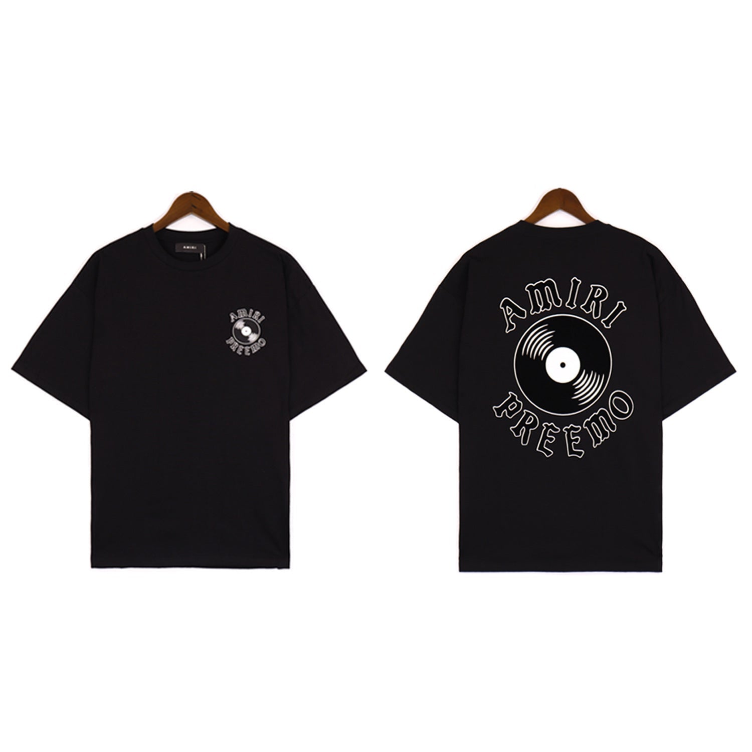 AM 'Preemo' Black Tee