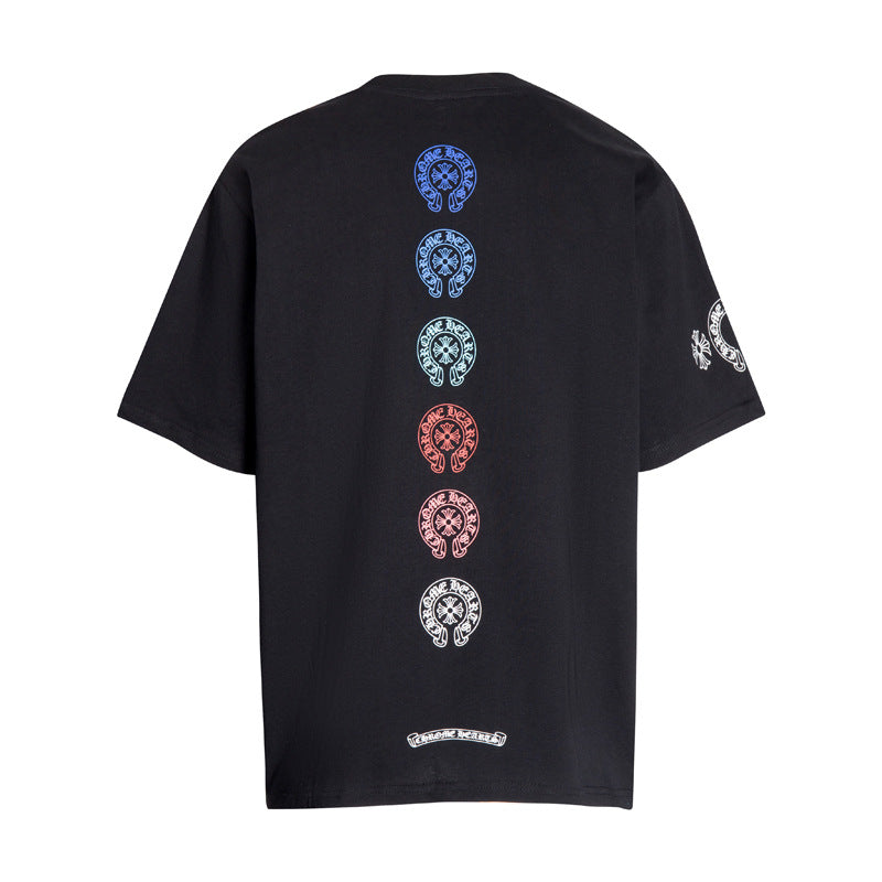 CH 'Multicolored Horseshoes lined'  BLACK