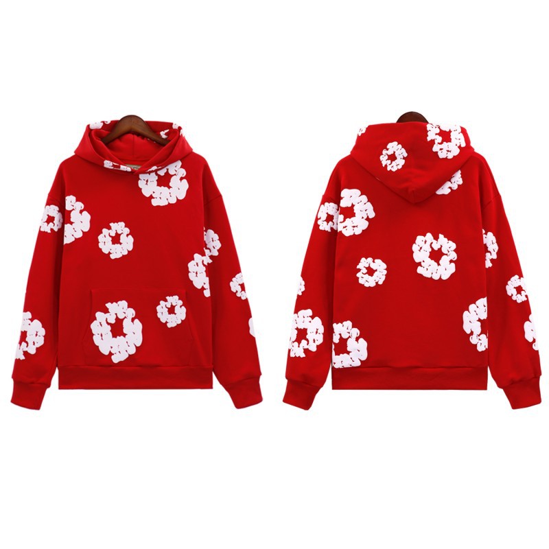 DT 'Cotton Wreath Red' Hoodie