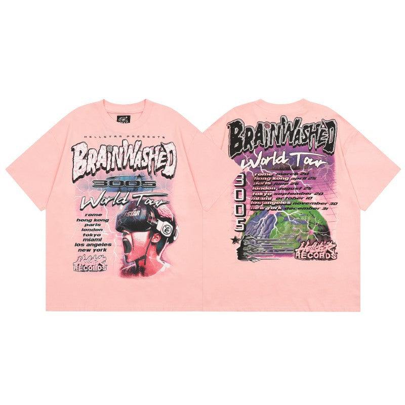 HSTAR 'BrainWashed Tour' Pink Tee