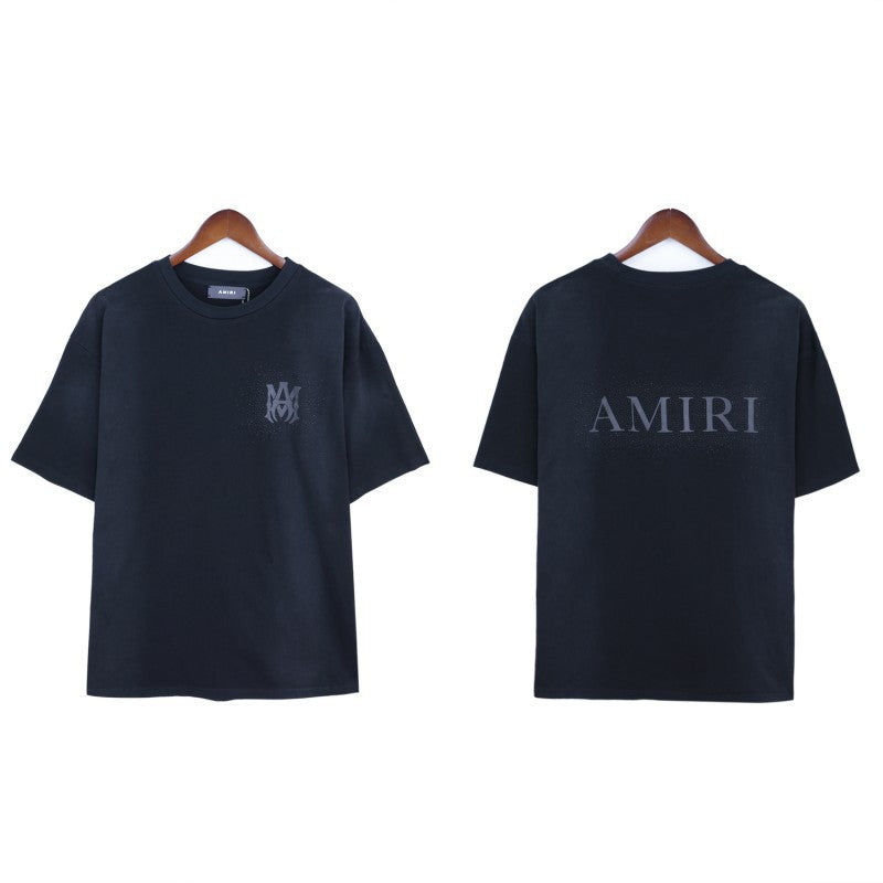 AM 'Black Small Logo' Tee