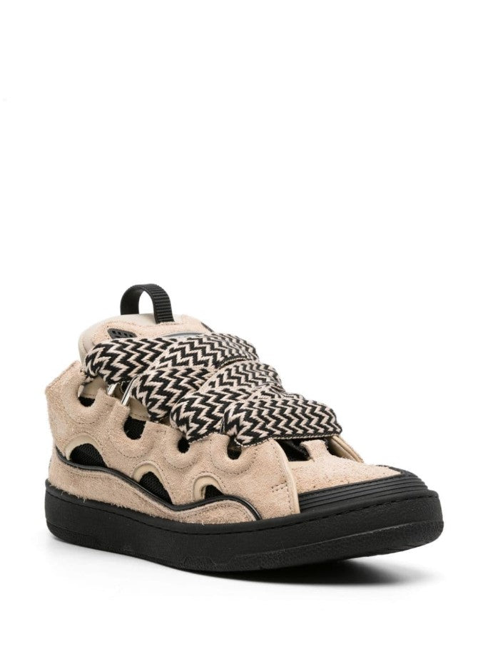 Khaki & Black - Curb Sneakers