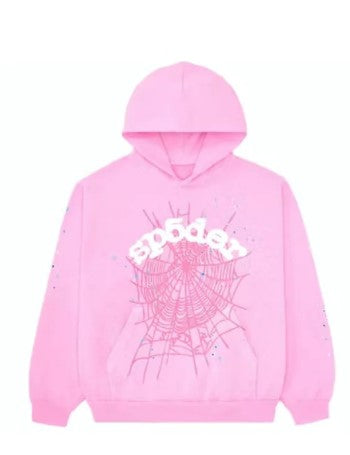 Pink Web OG Spider Hoodie