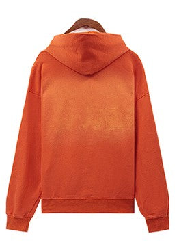 Orange Purple-Brand Hoodie