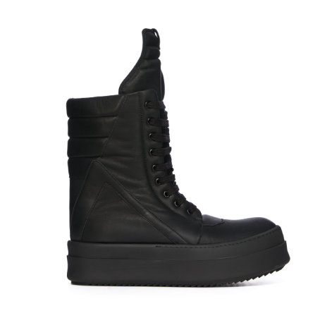 Black Mega Bumper High top GeoBasket Sneakers