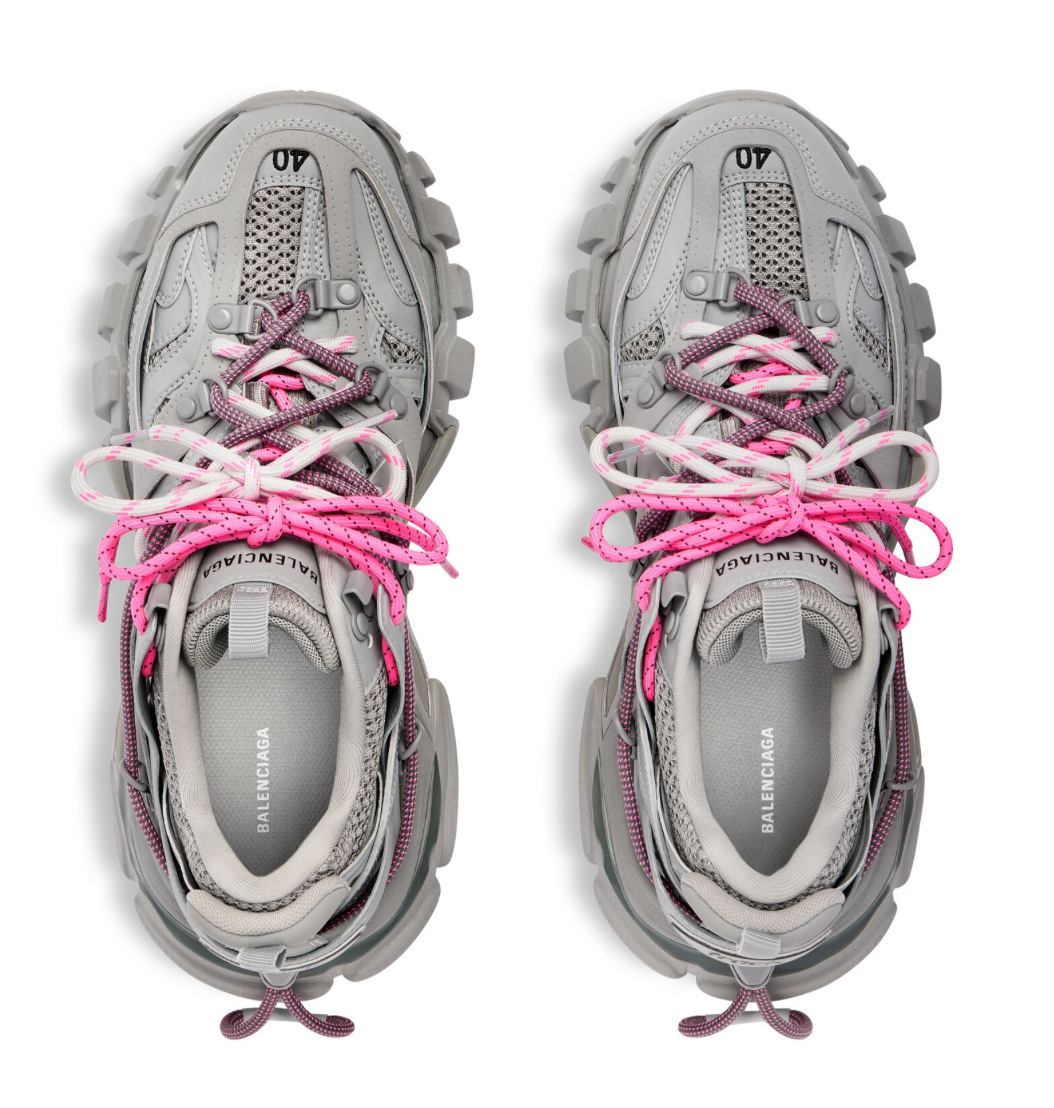 Track Trail Sneakers GREY/PINK