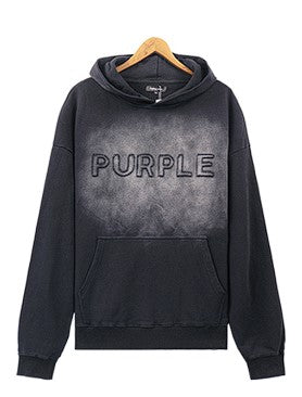 Black Purple-Brand Hoodie