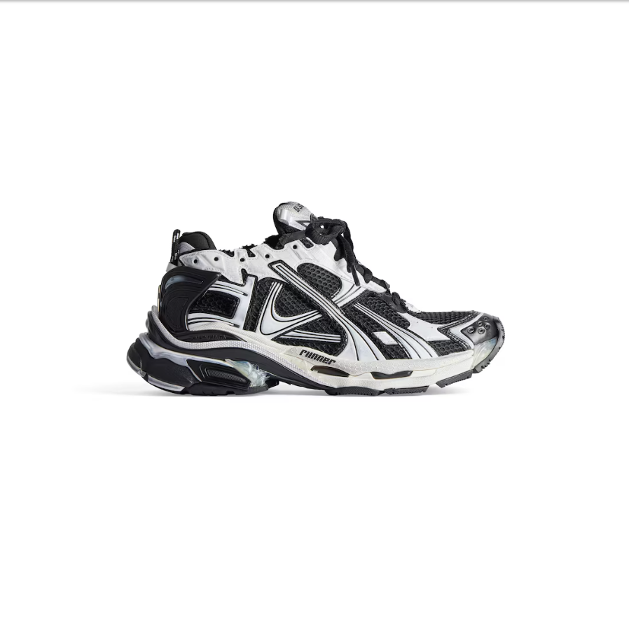 Men's Runner Sneaker in White