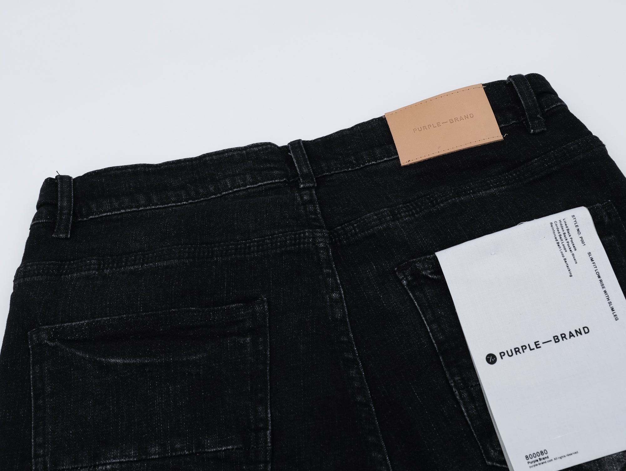 P506 BLK Ripped Jeans