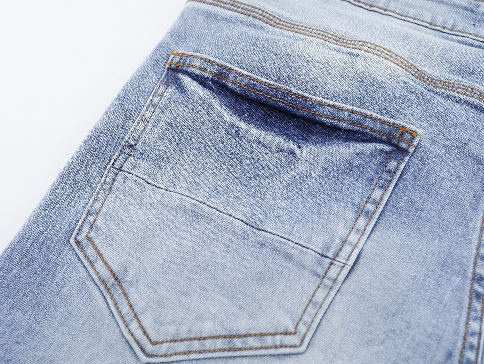 P135 Denim Black Branded Jeans