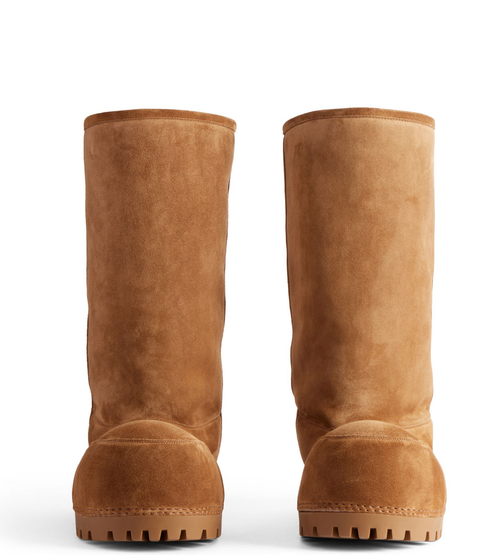 Balenciaga Alaska Boots Brown