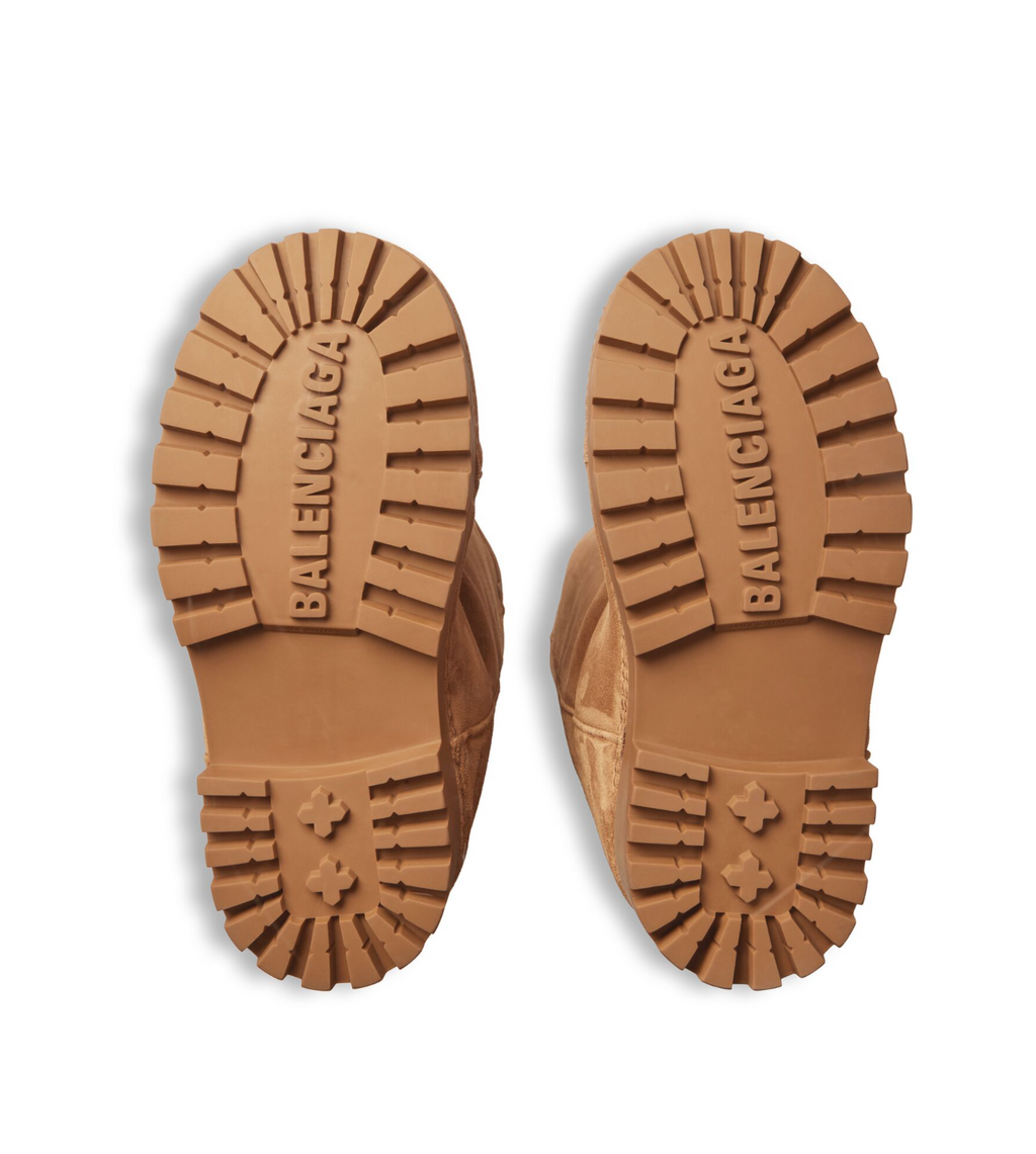 Balenciaga Alaska Boots Brown