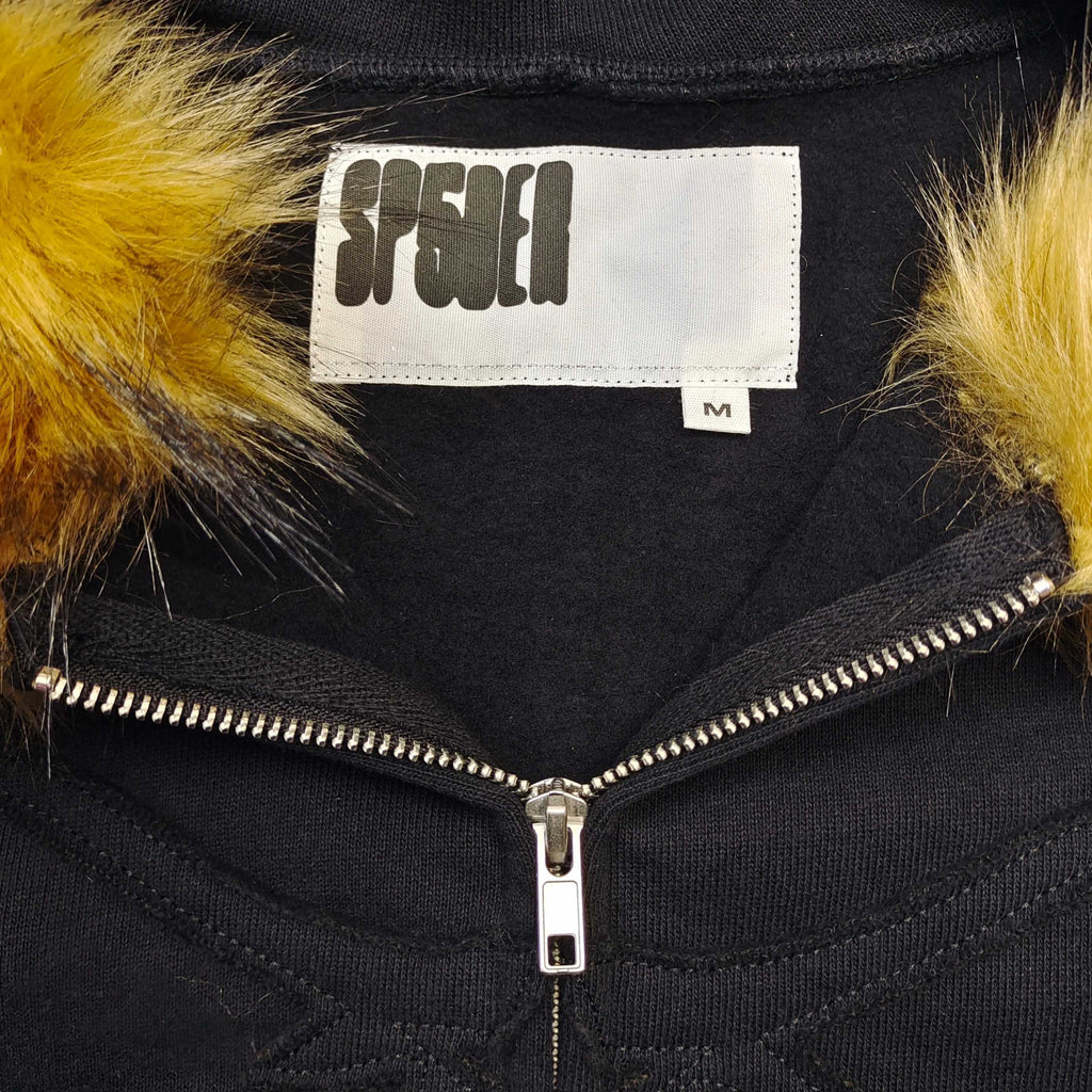 Sp5der Garibaldi Zip Up Black