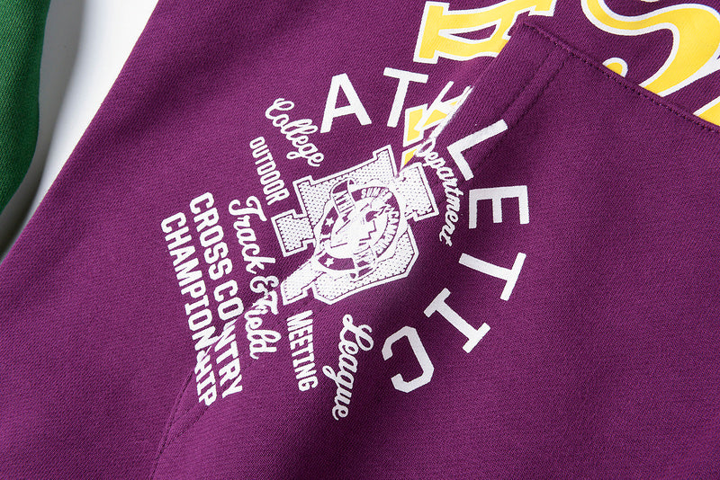 Sp5der Campers Field Zip Up Hoodie Green