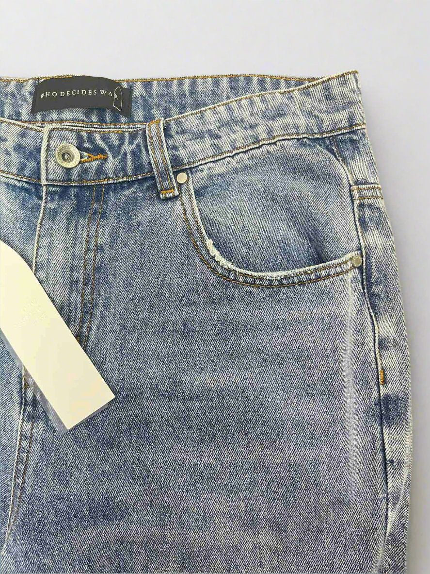 CowBoy Embroidered Denim