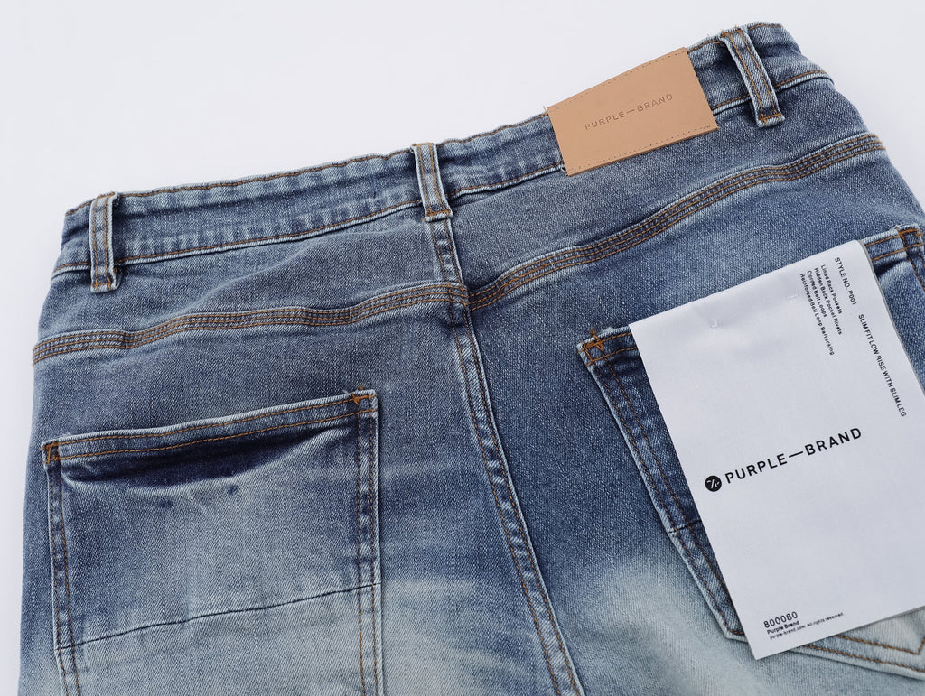 P130 Ripped Light Blue Jeans