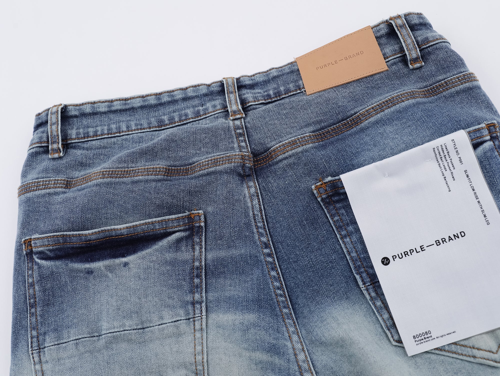 P130 Ripped Light Blue Jeans