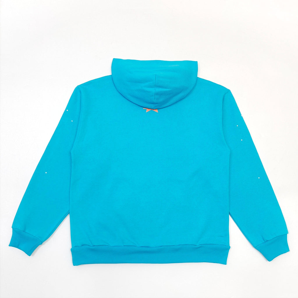 Sp5der Punk V2 Hoodie 'Cyan'