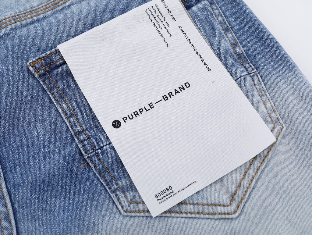 P129 Ripped Light Jeans