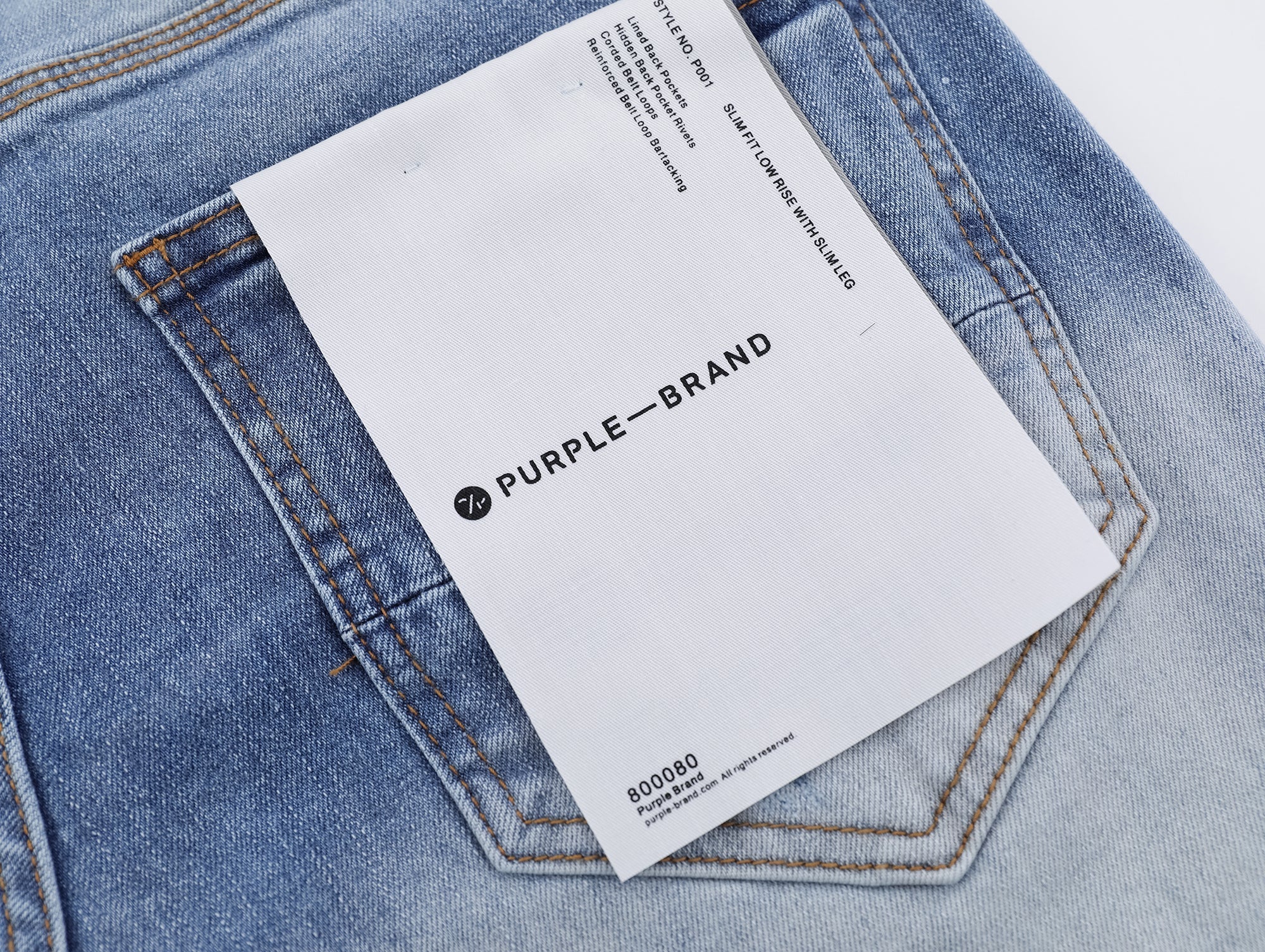 P129 Ripped Light Jeans