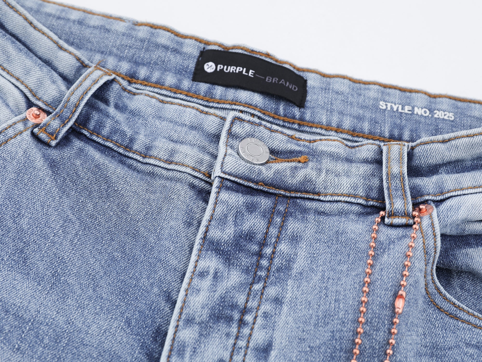 P135 Denim Black Branded Jeans