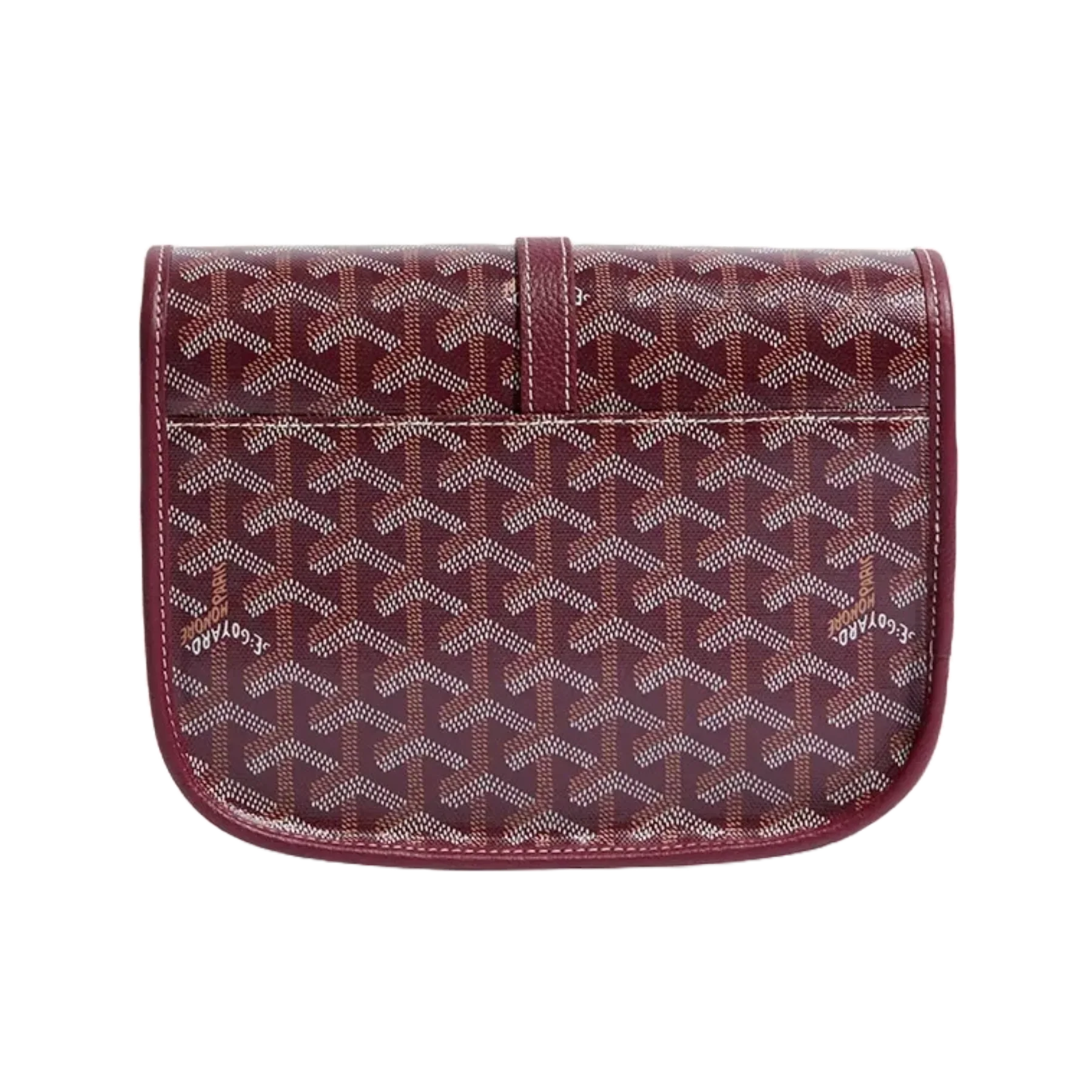 Wine Red Goyrd Messenger Bag