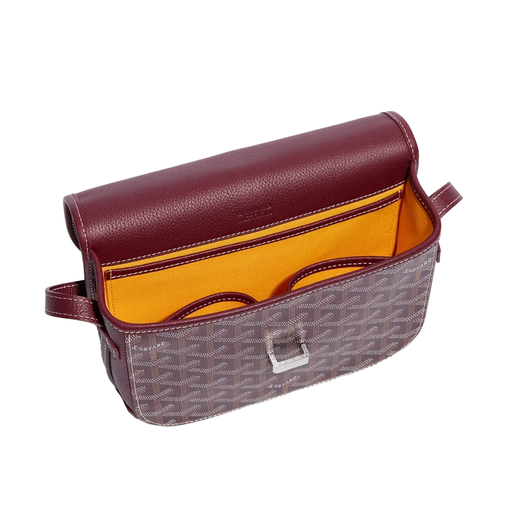 Wine Red Goyrd Messenger Bag