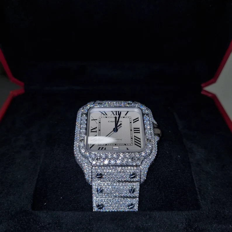 Carti3 White Face Moissanite