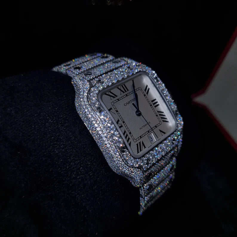 Carti3 White Face Moissanite