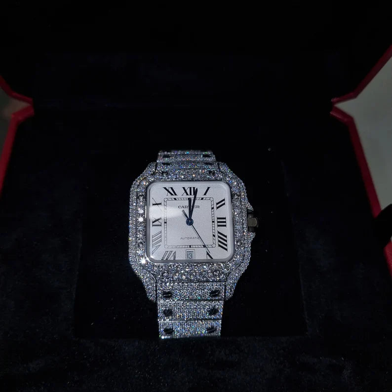 Carti3 White Face Moissanite