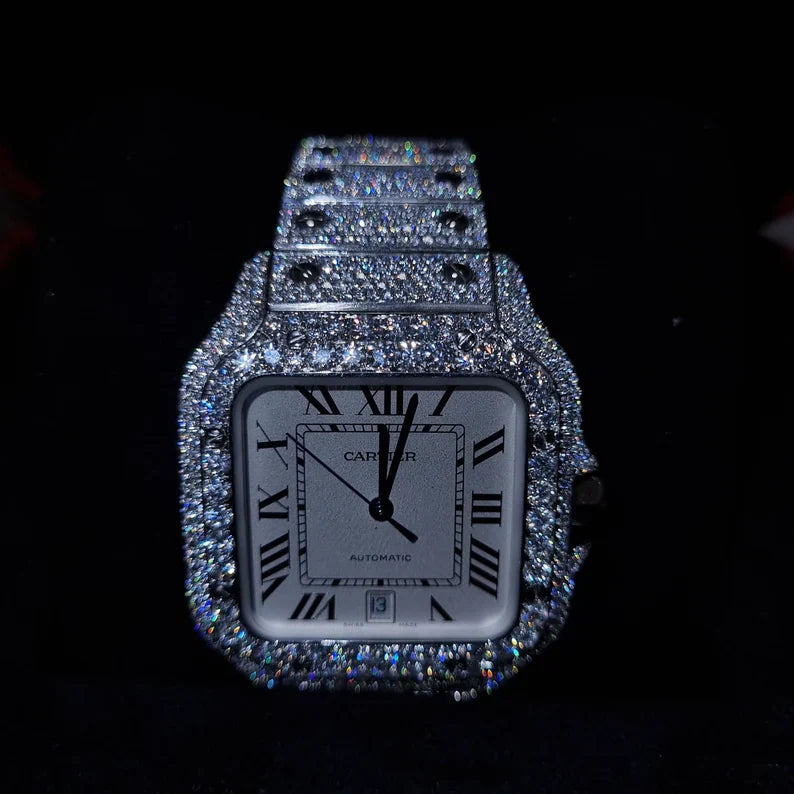 Carti3 White Face Moissanite